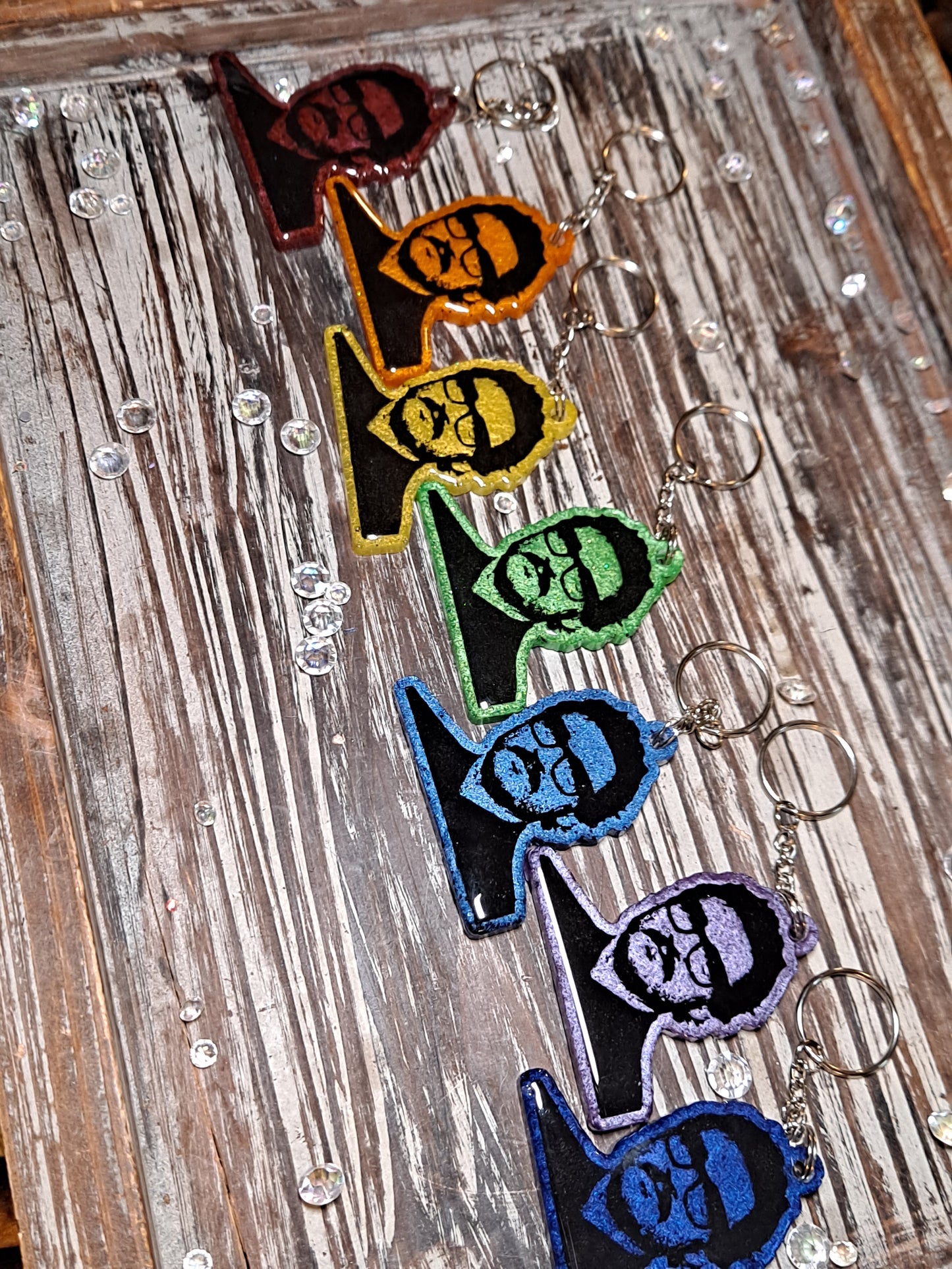 Pedro keychains- new colors added!!