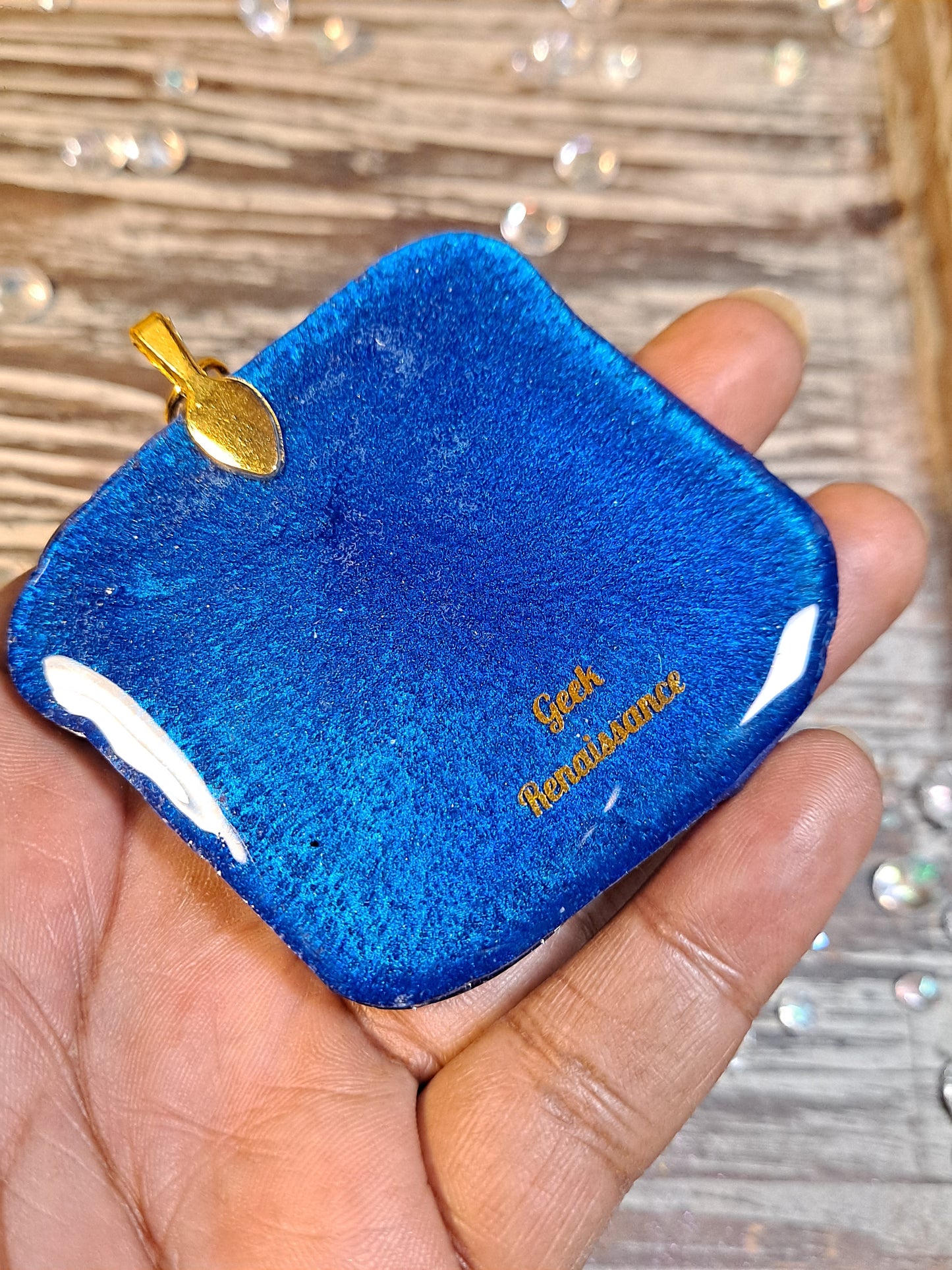 Spam shaker keychain