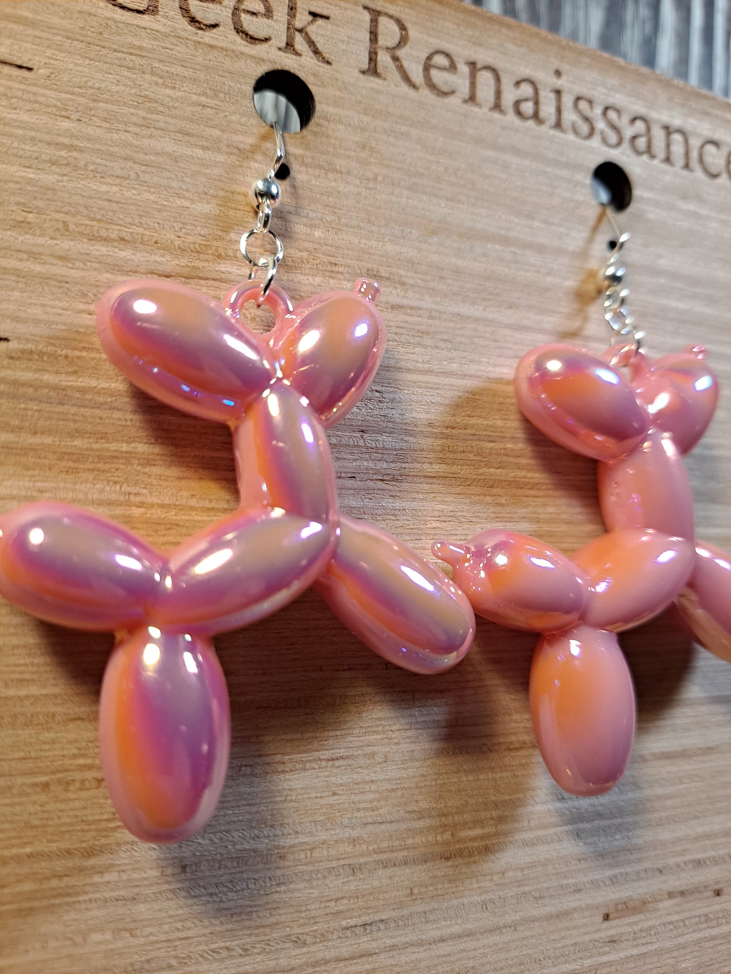 Balloon Dog Earrings