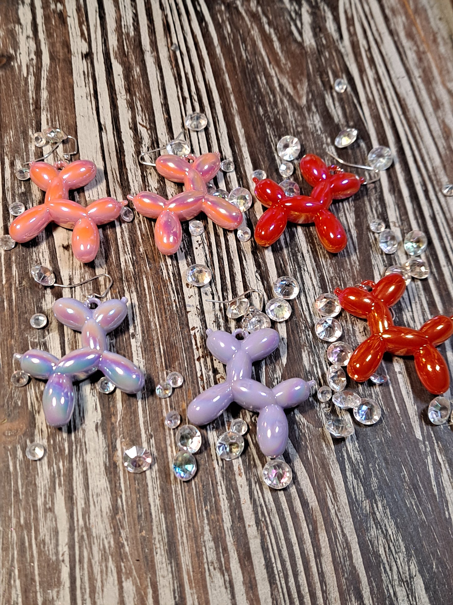 Balloon Dog Earrings