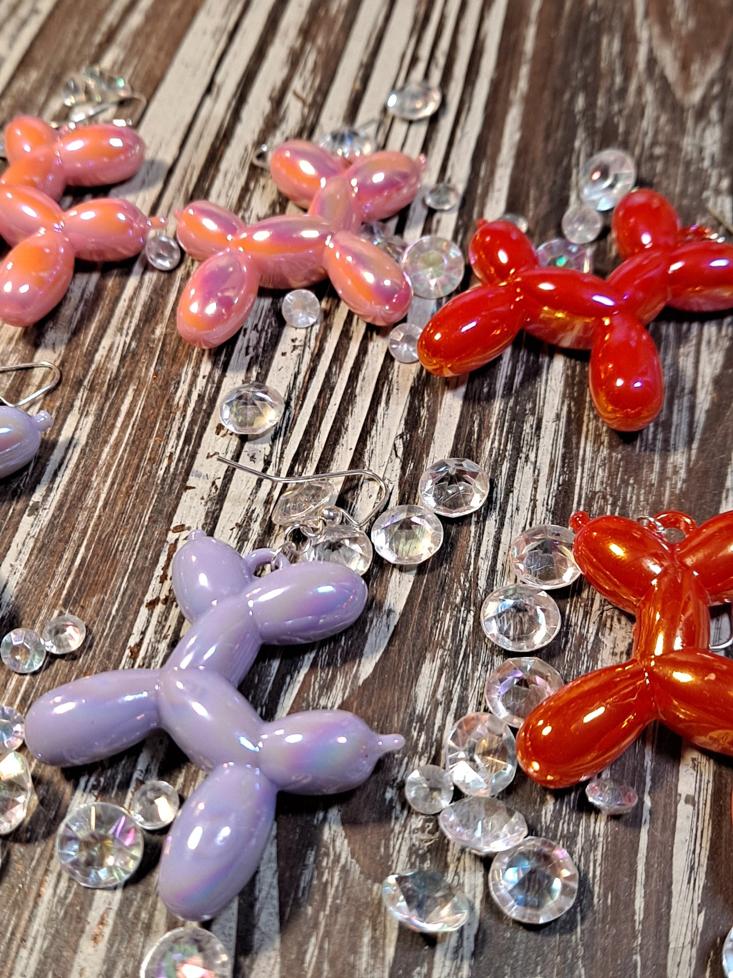 Balloon Dog Earrings