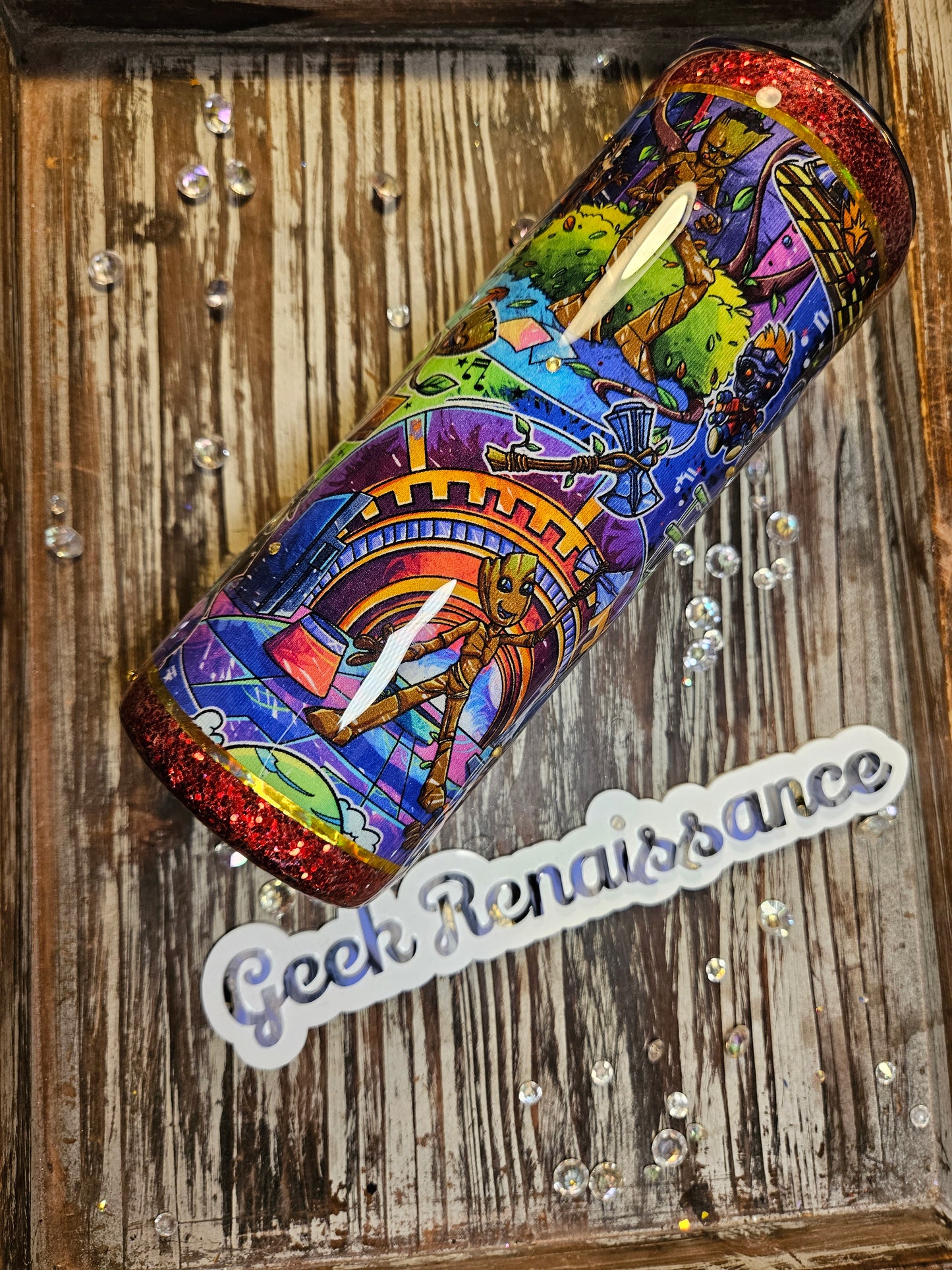 Space guardians tumbler