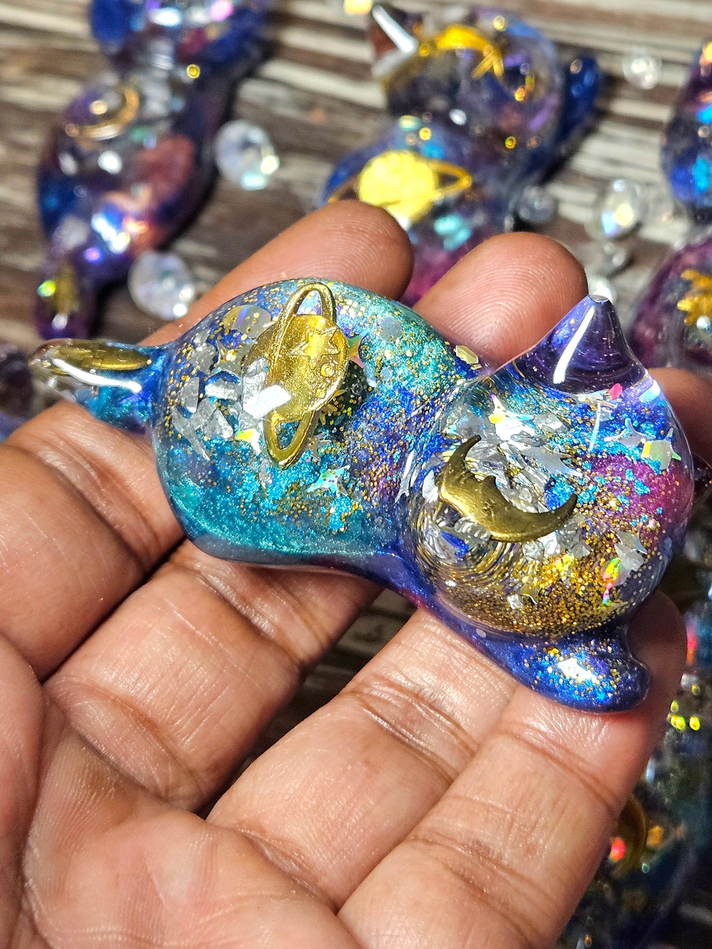 Galaxy cat magnets