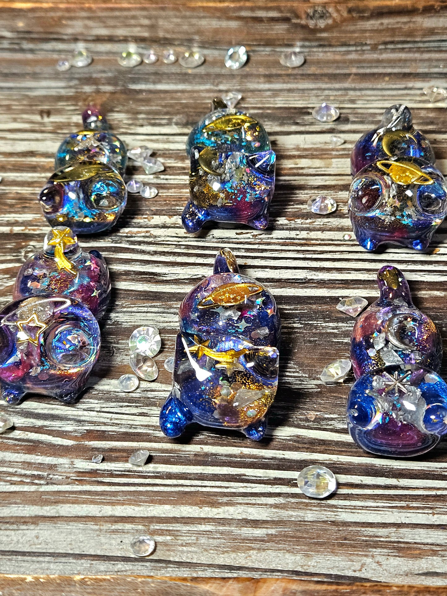 Galaxy cat magnets