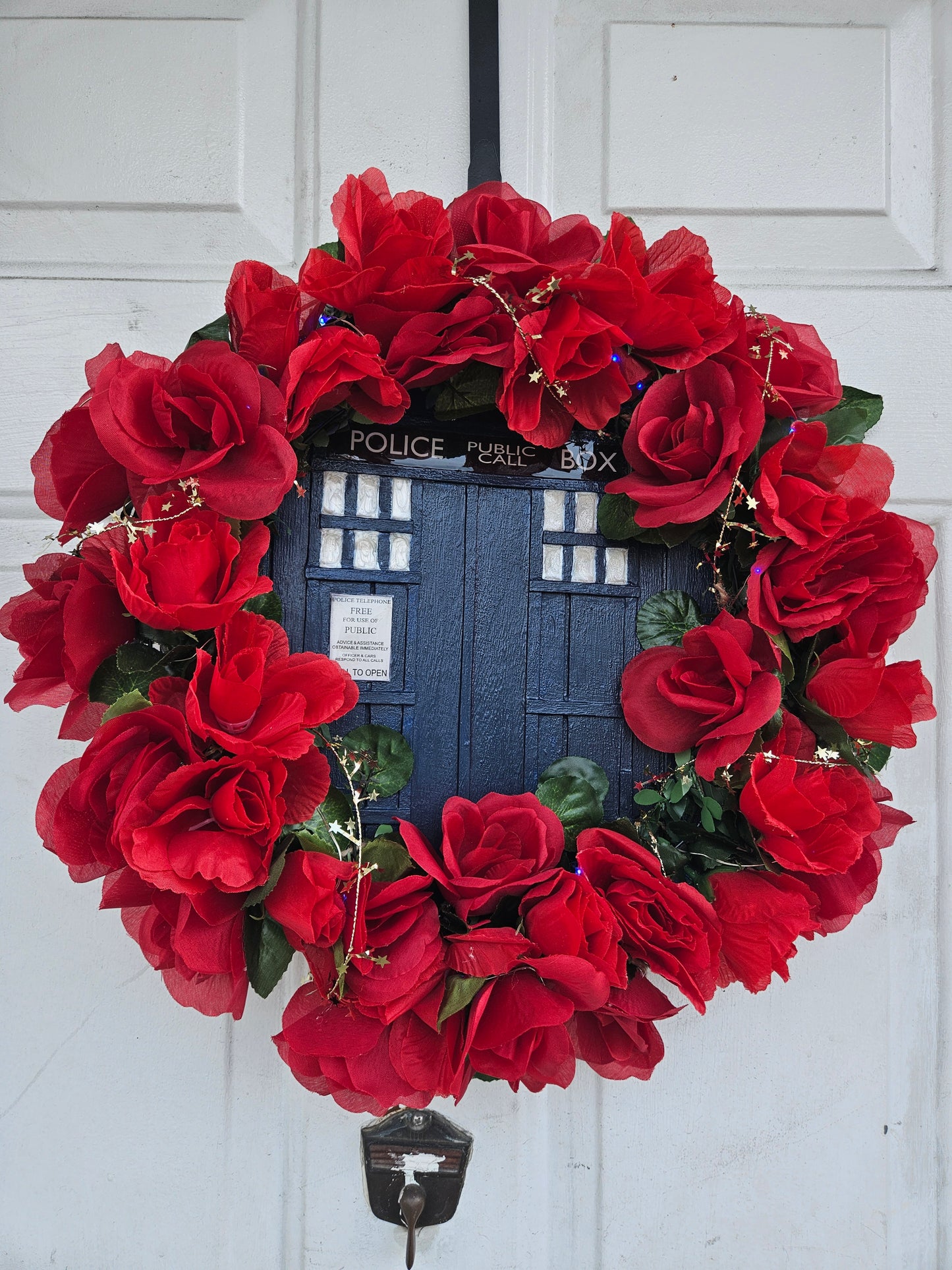 Police box wreath