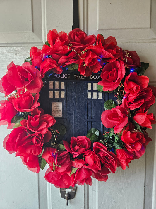 Police box wreath