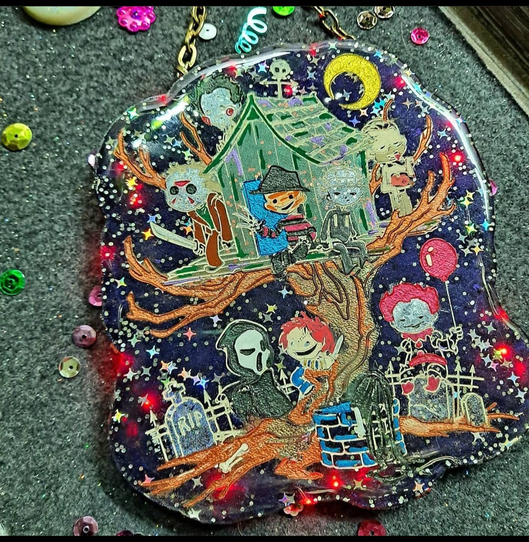 Haunted Treehouse Wall Hanging