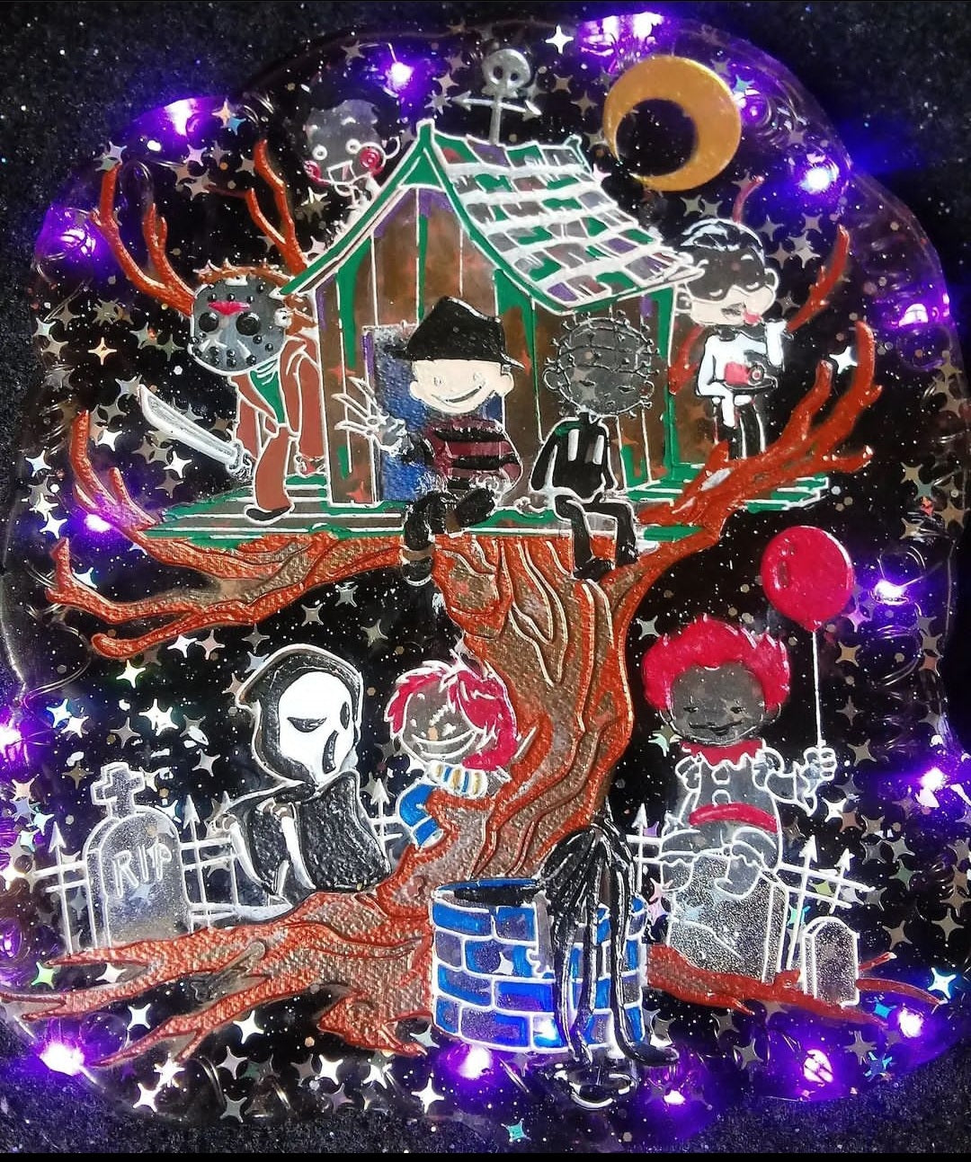 Haunted Treehouse Wall Hanging