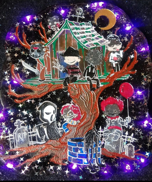 Haunted Treehouse Wall Hanging