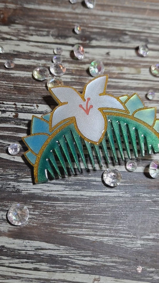 Mulan Comb Barettes