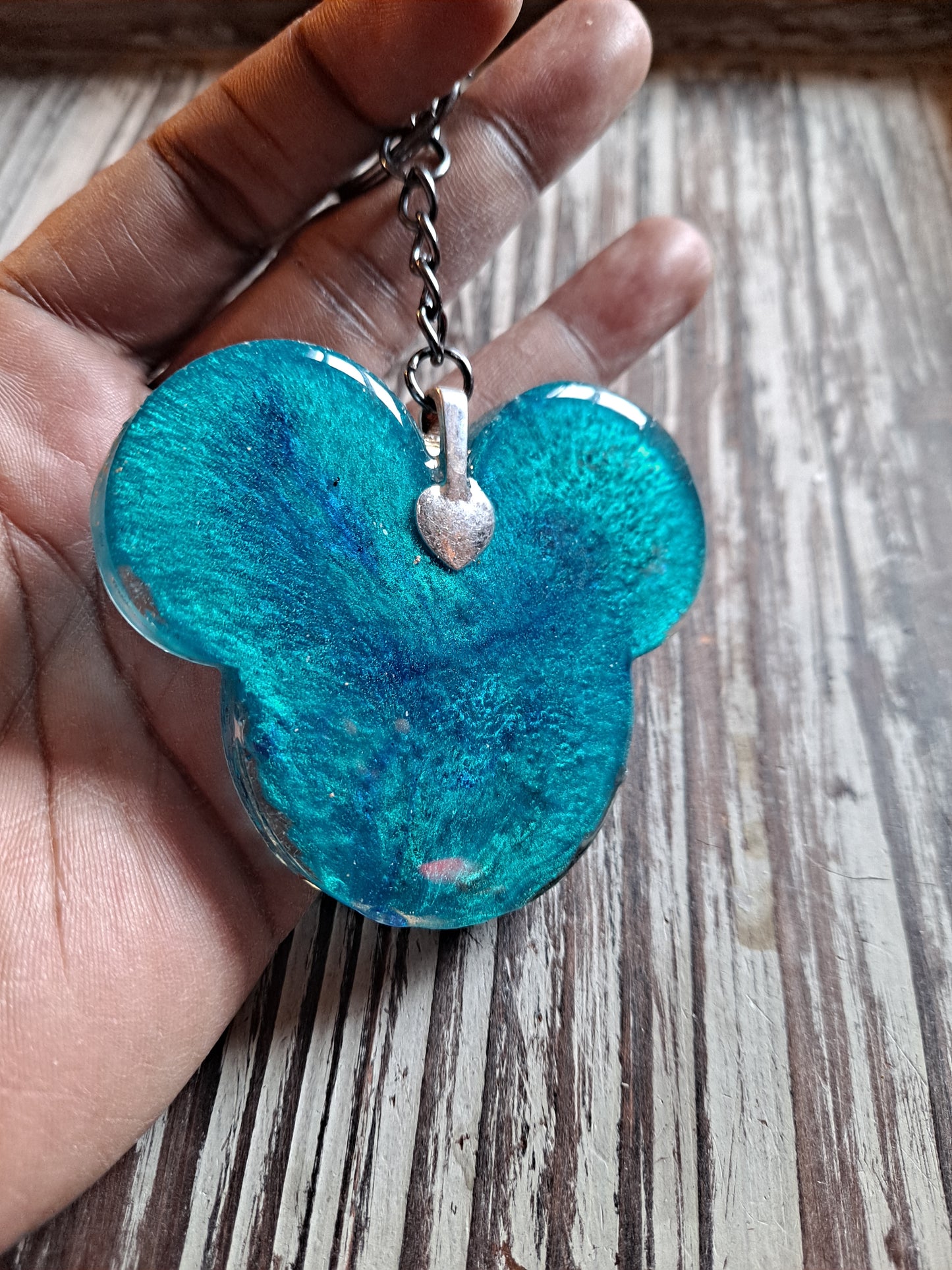 Water Dragon Mouse Shaker Keychain